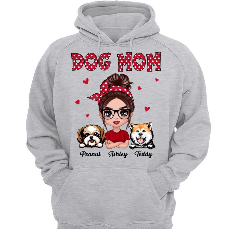 Dog Mom Shirt With Custom Pets – Cute Personalized Cloth Gift for Pet Lovers