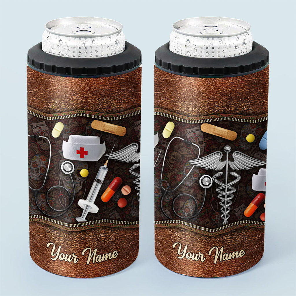 Nurse Life - Personalized Nurse Can Cooler