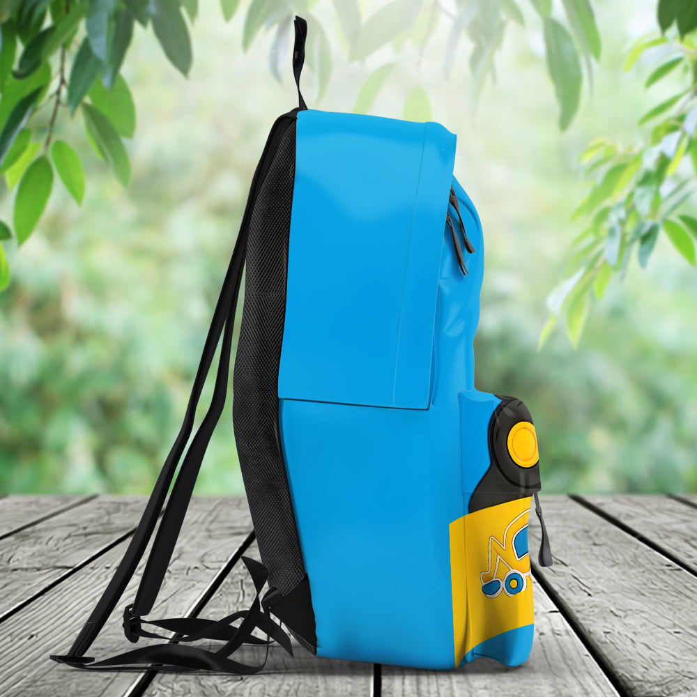 Excavator Cute Children's Gift - Personalized Kid Backpack