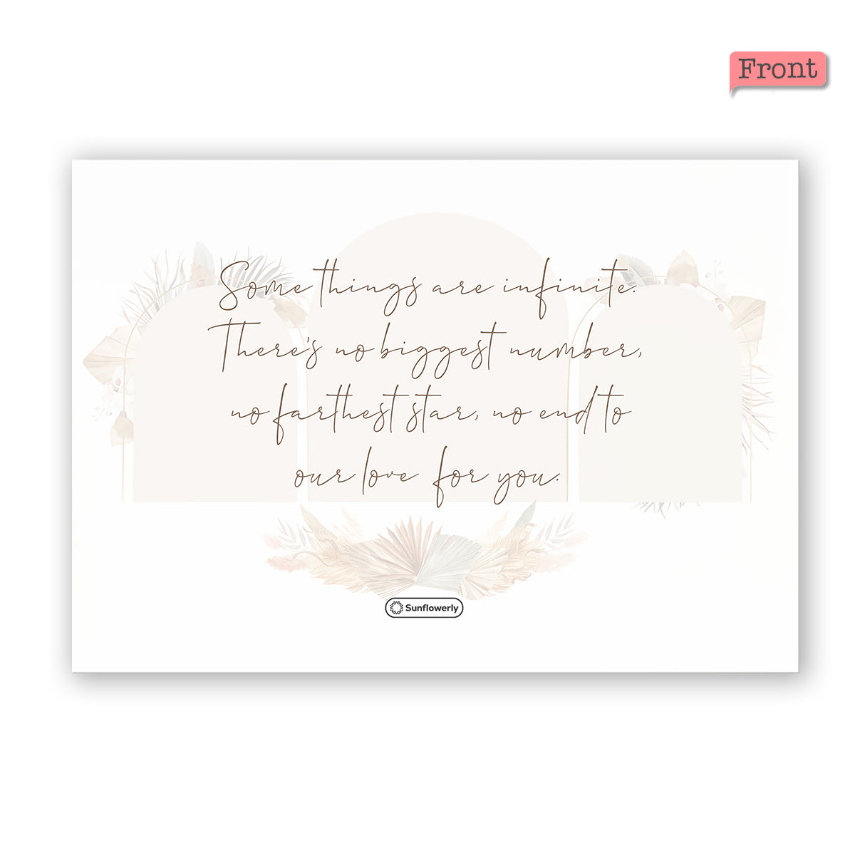 Thank You - Personalized Greeting Card