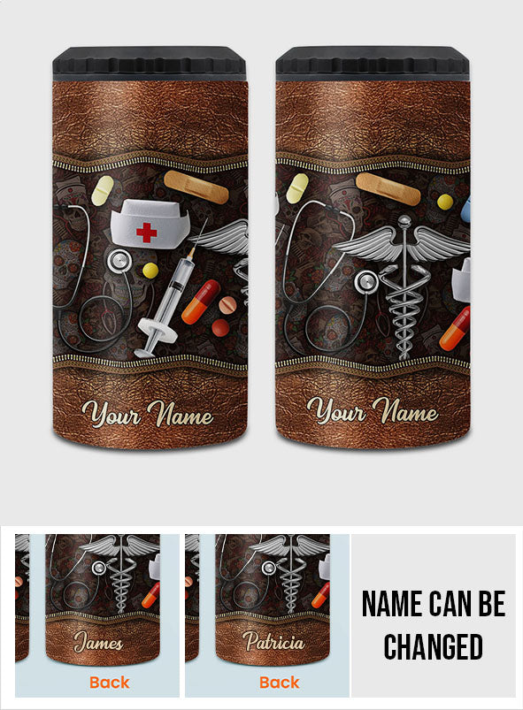 Nurse Life - Personalized Nurse Can Cooler
