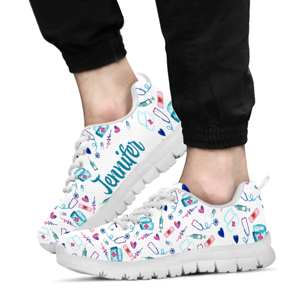 Nurse Life - Personalized Nurse Sneakers