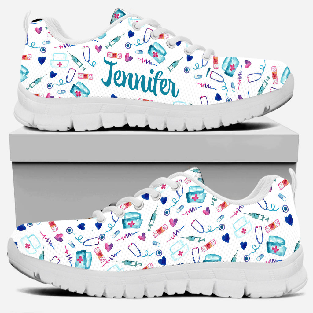 Nurse Life - Personalized Nurse Sneakers