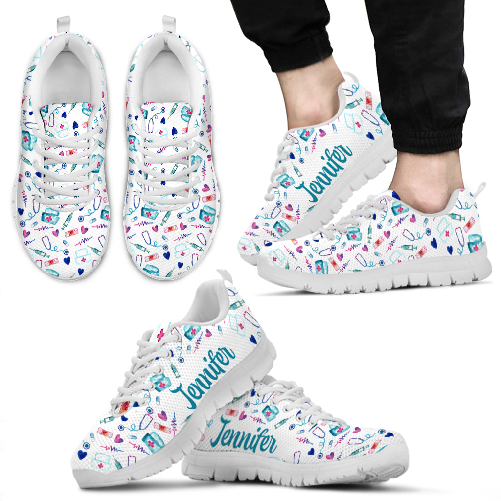 Nurse Life - Personalized Nurse Sneakers