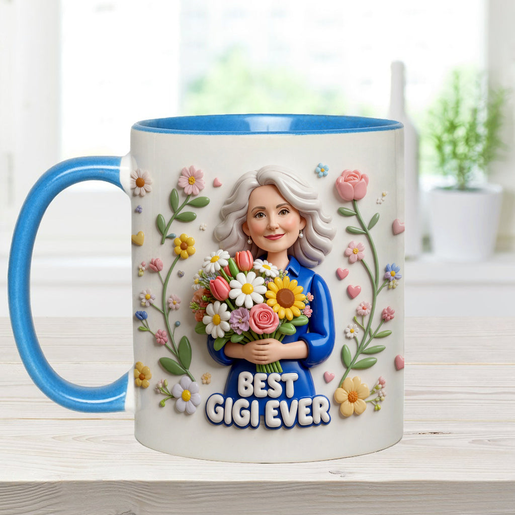 Custom Any Photo - Personalized Mother Accent Mug & Coaster