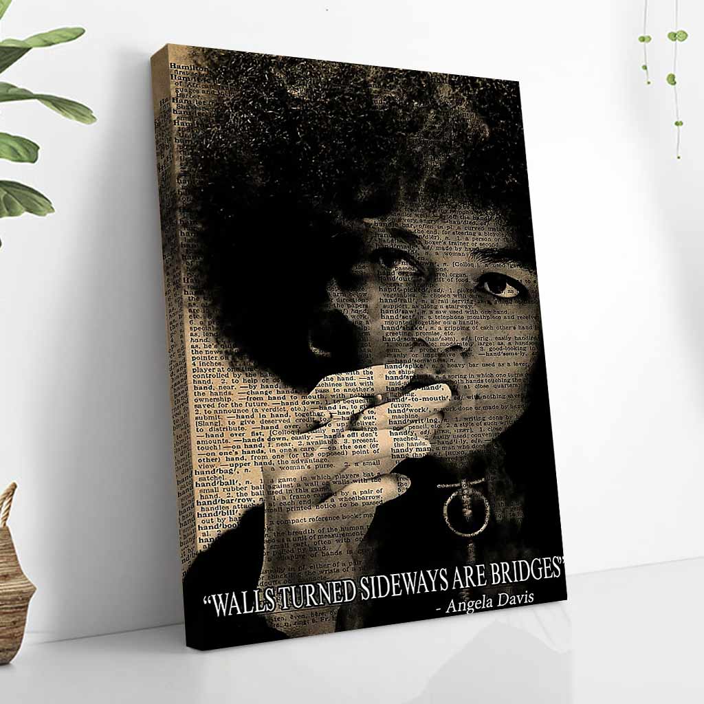 Walls Turned Sideways Are Bridges - African American Poster 1121