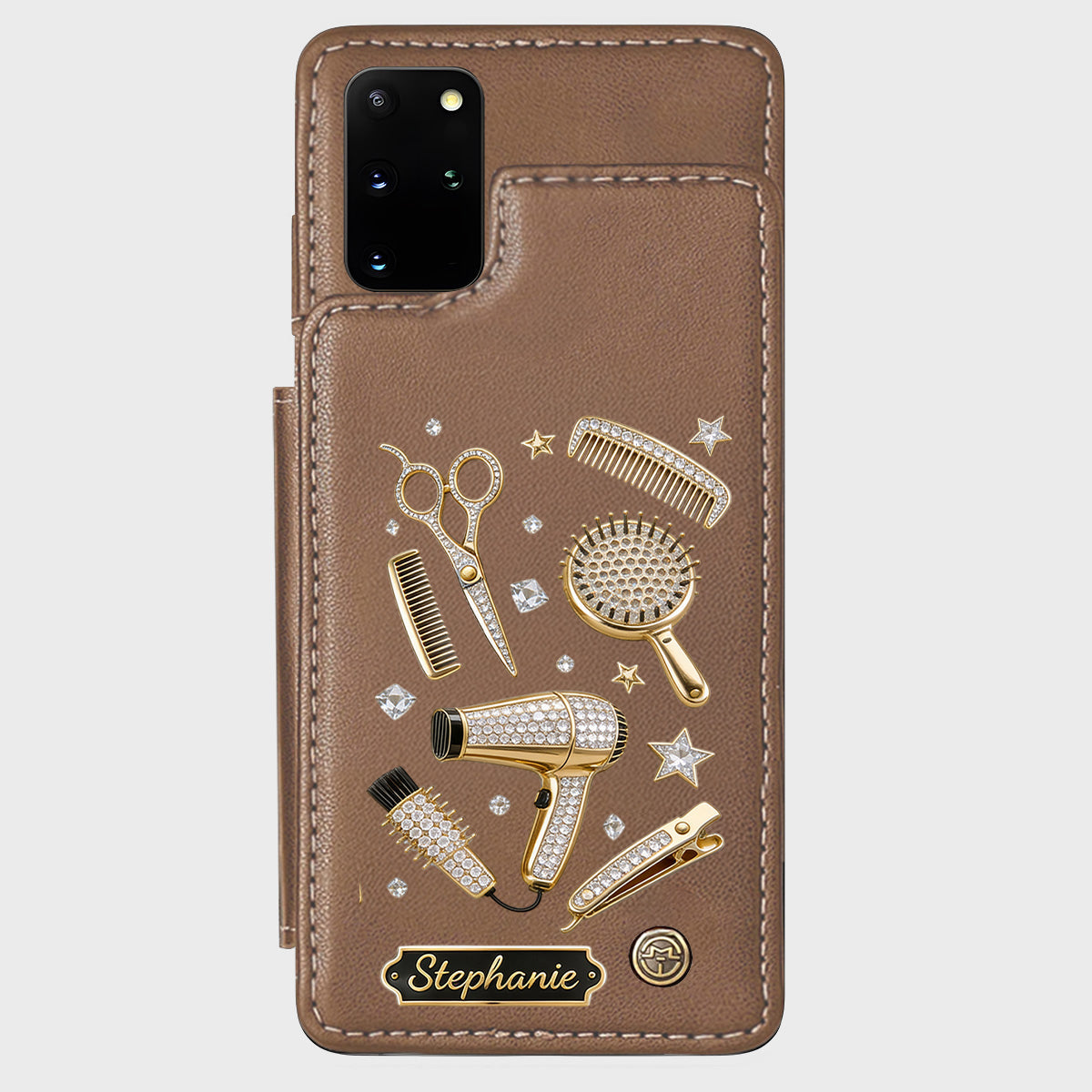 Hairdresser Scissors Salon Decor - Personalized Hairdresser Wallet Phone Case