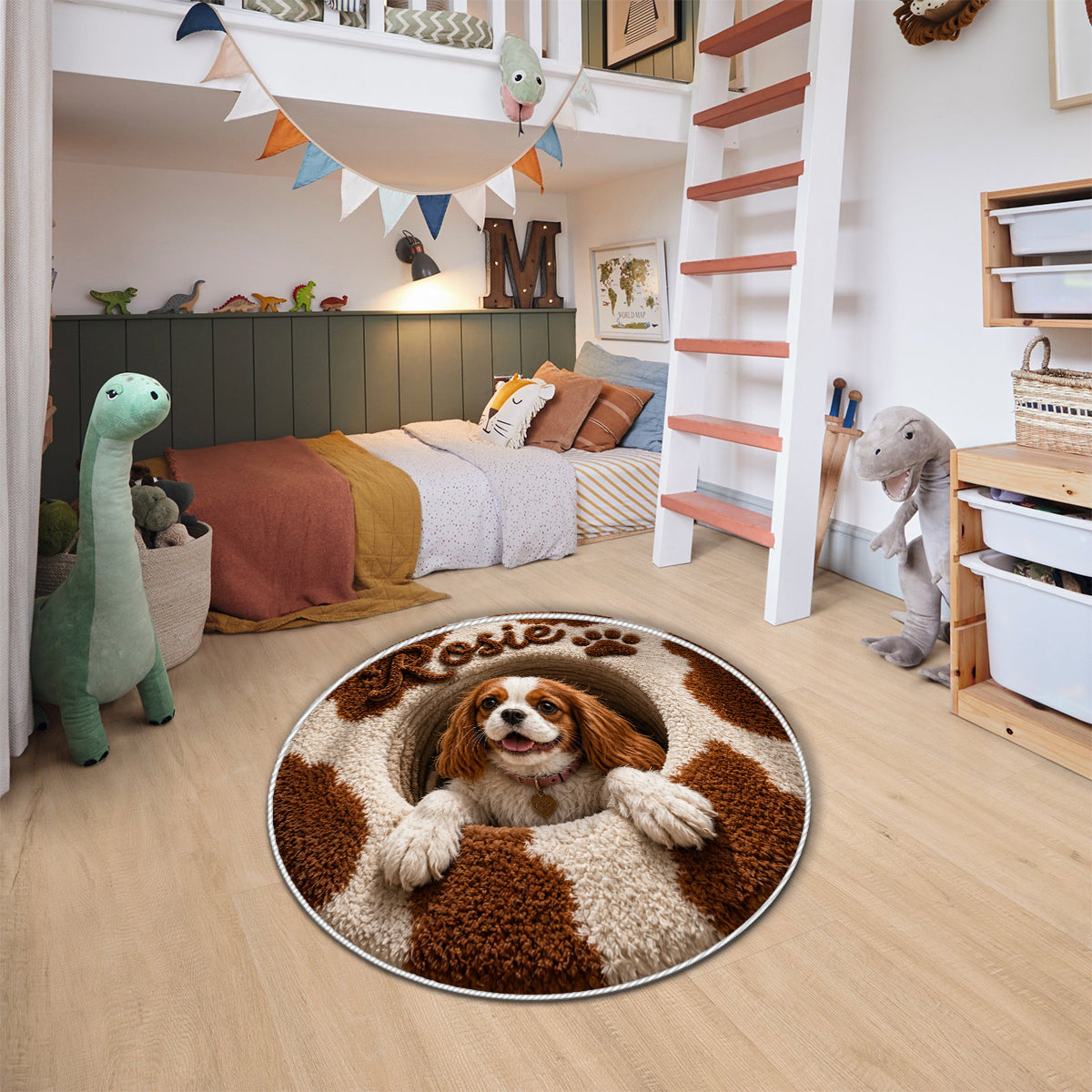 Beautiful Pet - Personalized Dog Non-Slip Tufted Rug
