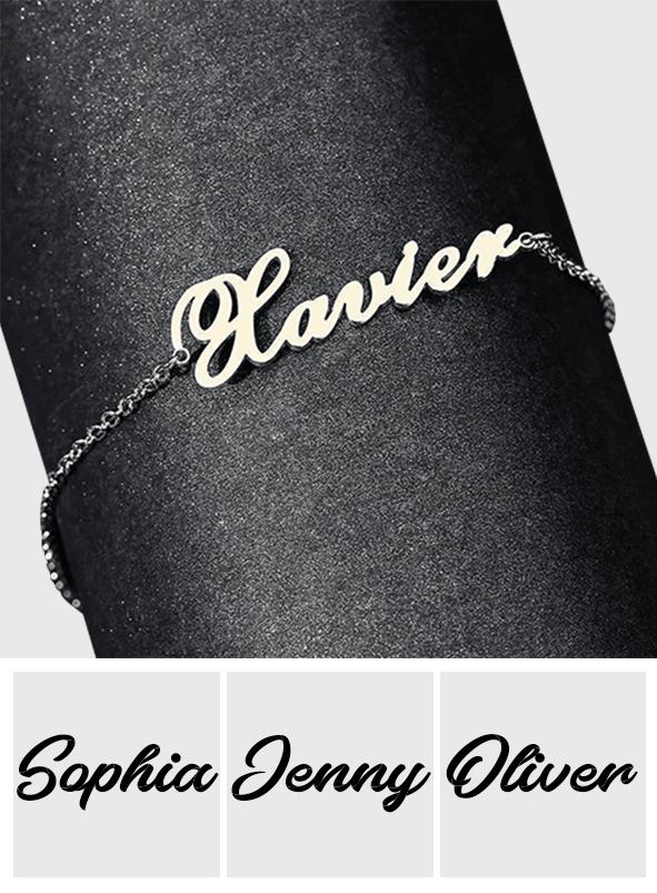 Any Name - Personalized Name Anklet
