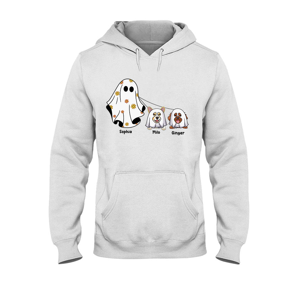 Cute Ghosts - Personalized Dog T-shirt And Hoodie