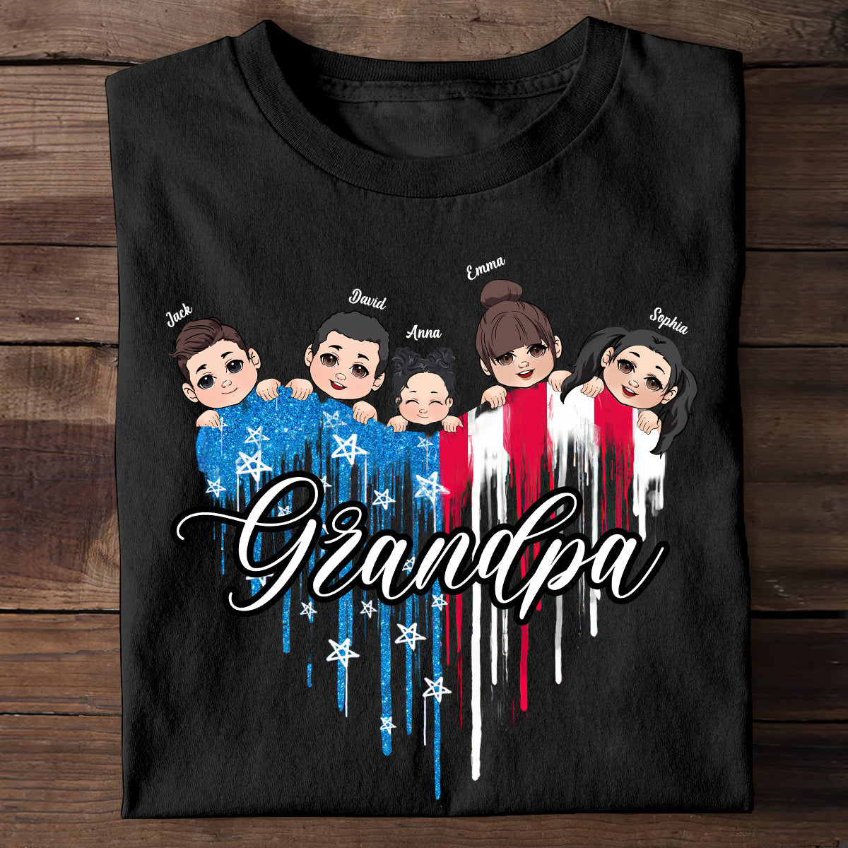 Best Grandma Ever - Gift for grandma, mom, dad, grandpa, aunt, uncle - Personalized T-shirt And Hoodie