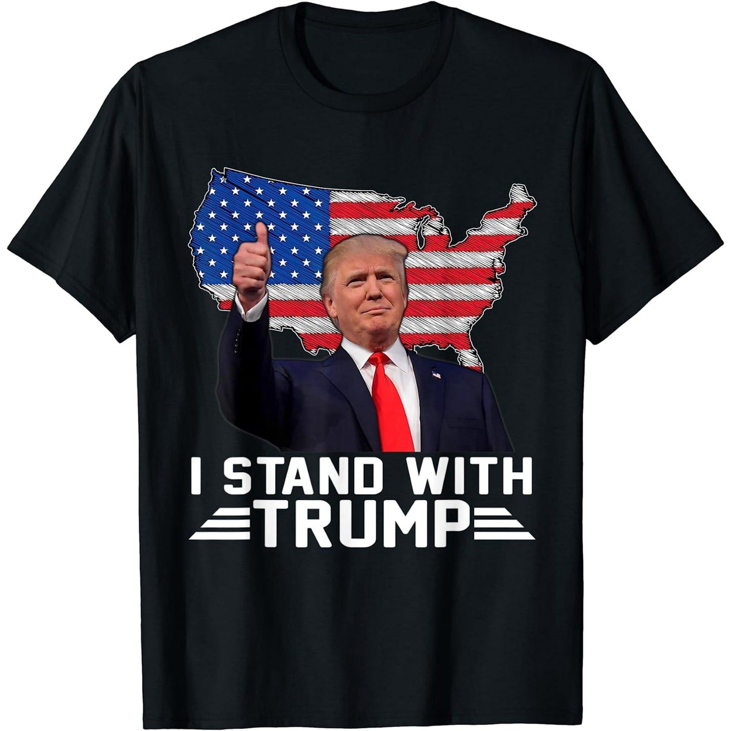 I Stand With Trump T-shirt & Hoodie 0924