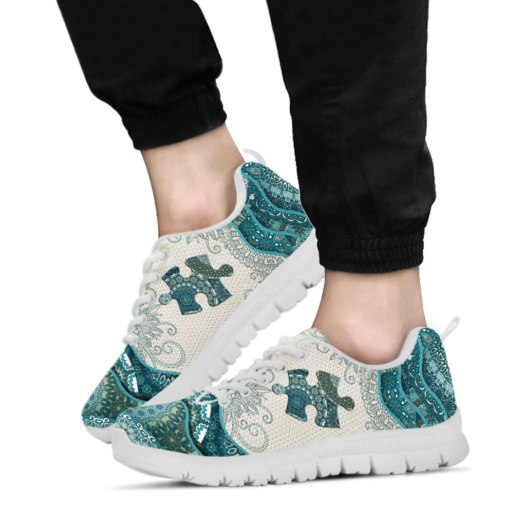 Mandala Sneaker Autism Awareness Sneakers 0622