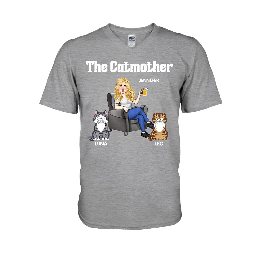 The Catmother - Personalized Cat T-shirt And Hoodie