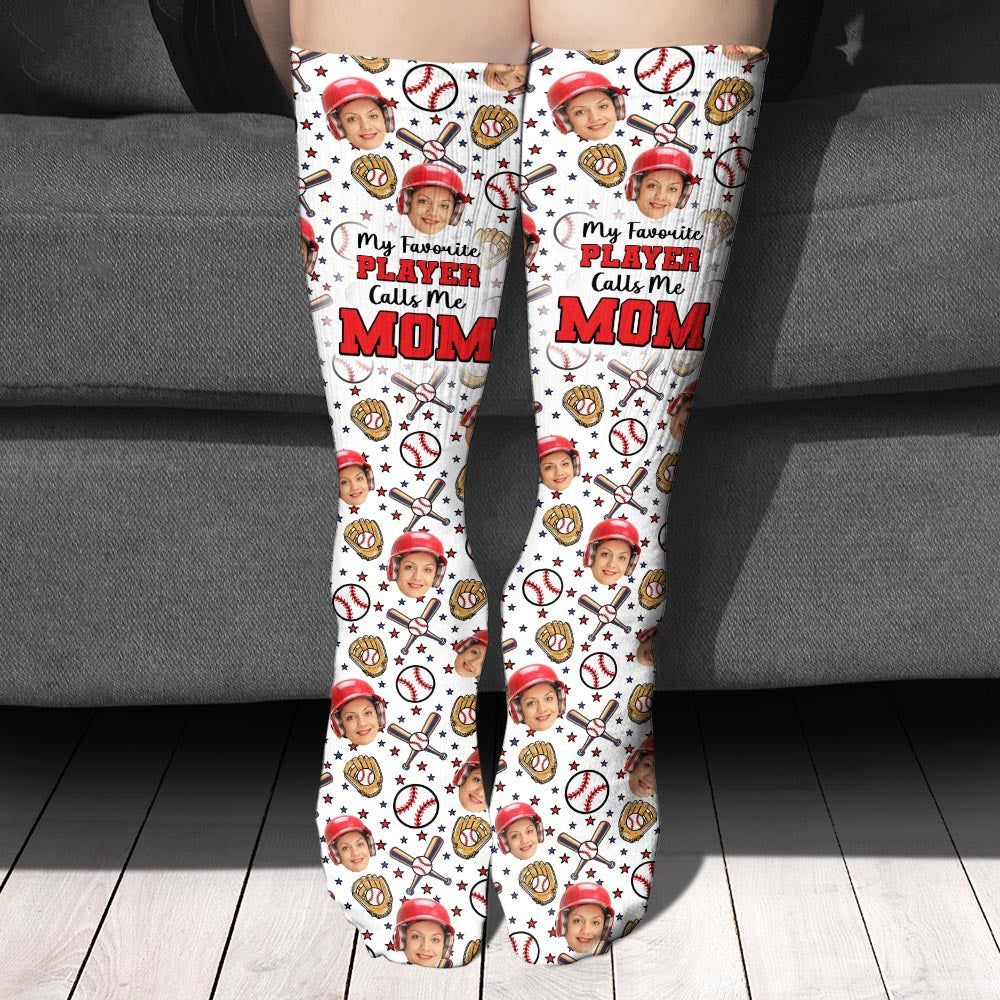My Favorite Player - Personalized Baseball Socks