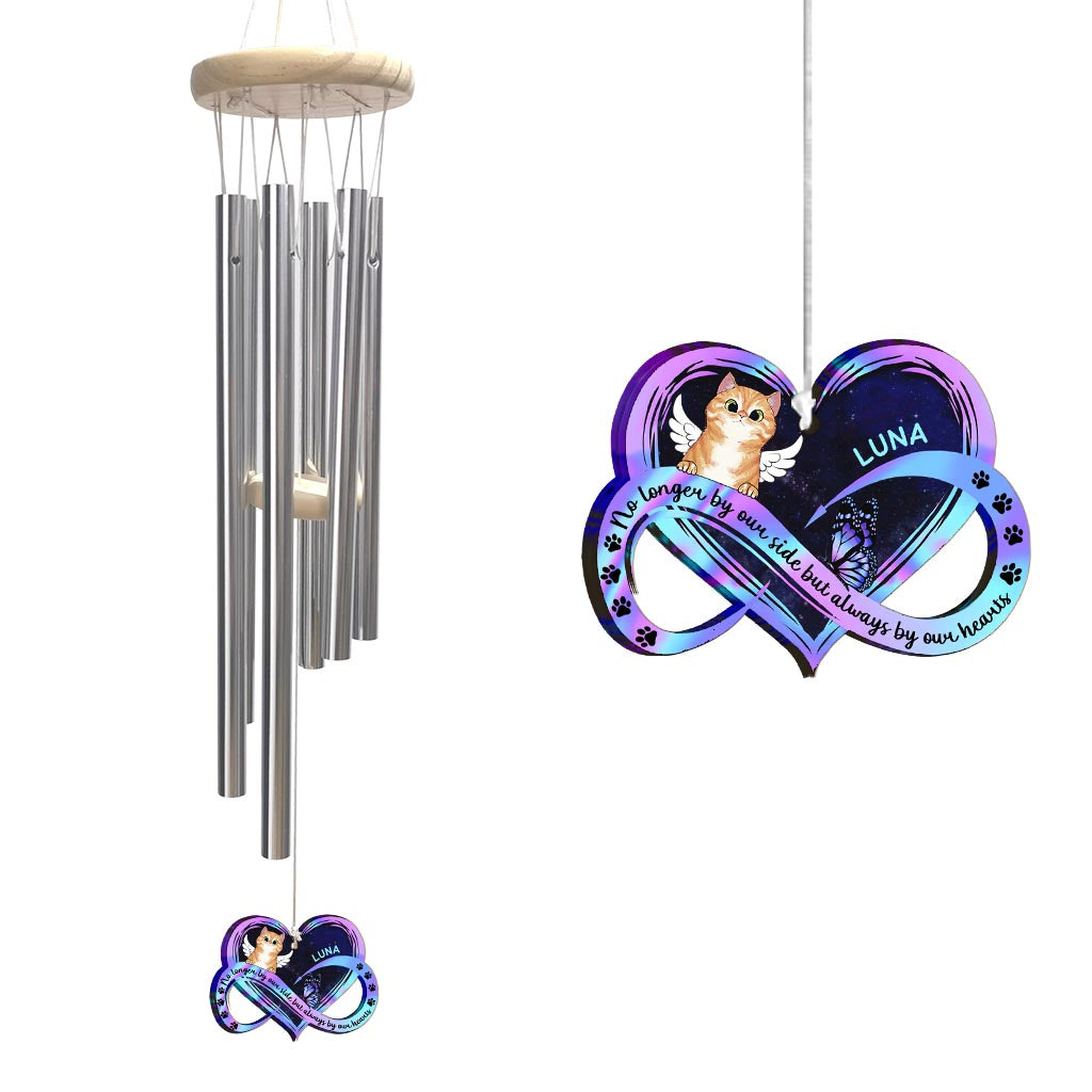 No Longer By Our Side - Personalized Dog Wind Chime