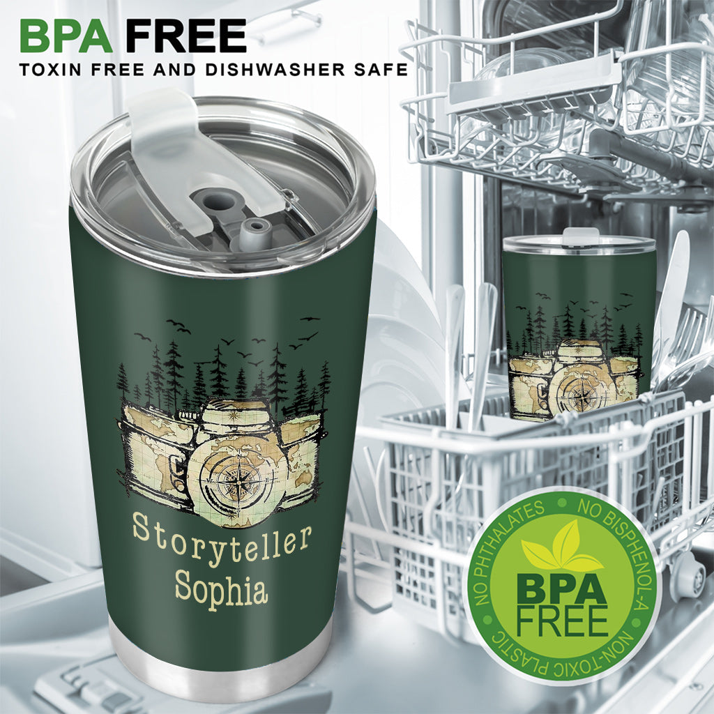 Storyteller - Personalized Photography Tumbler