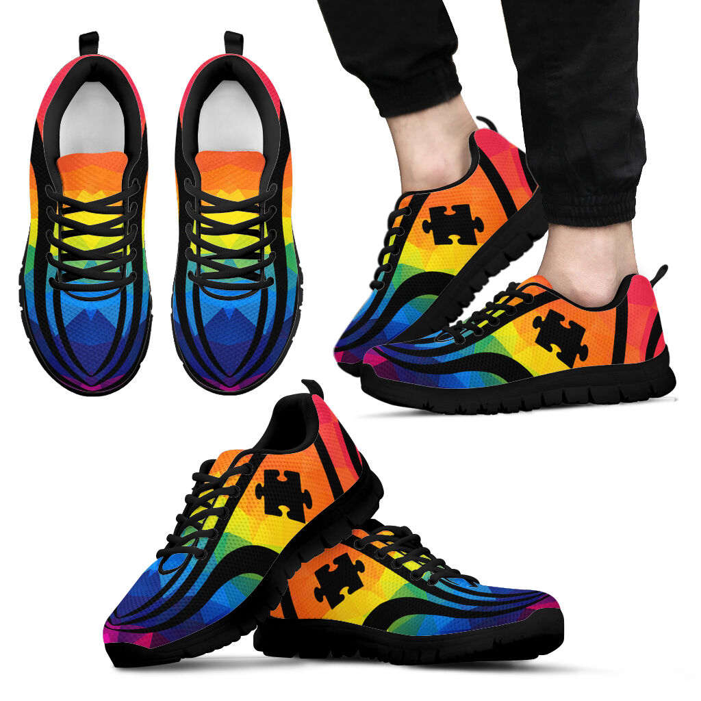 Love Some One With Autism Autism Awareness Sneakers 0622