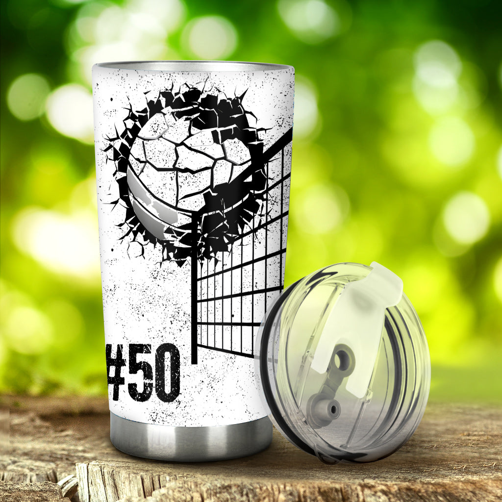 Volleyball Net - Personalized Volleyball Tumbler