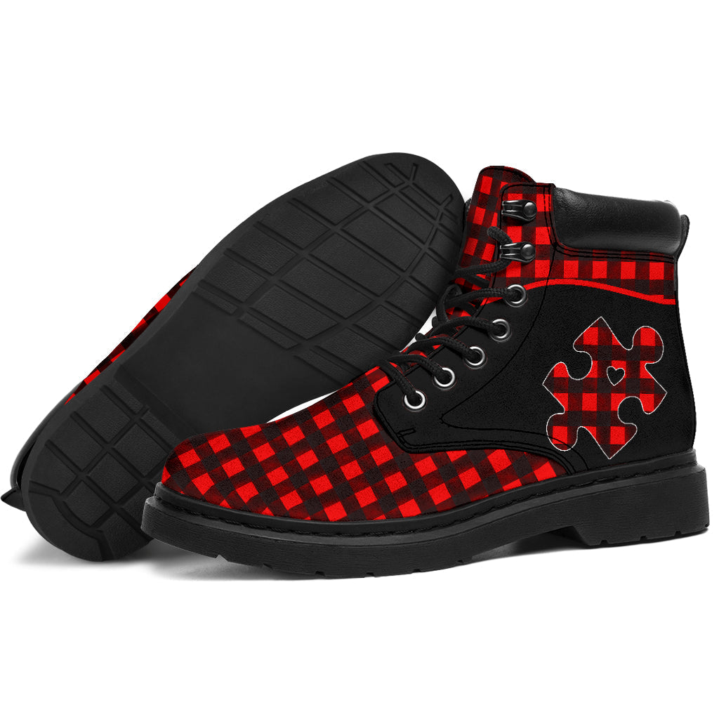 Autism Awareness Christmas Autism Awareness All Season Boots 0622