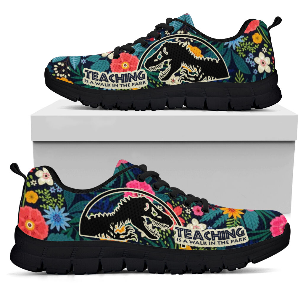 Teaching Is A Walk In The Park Teacher Sneakers 0622