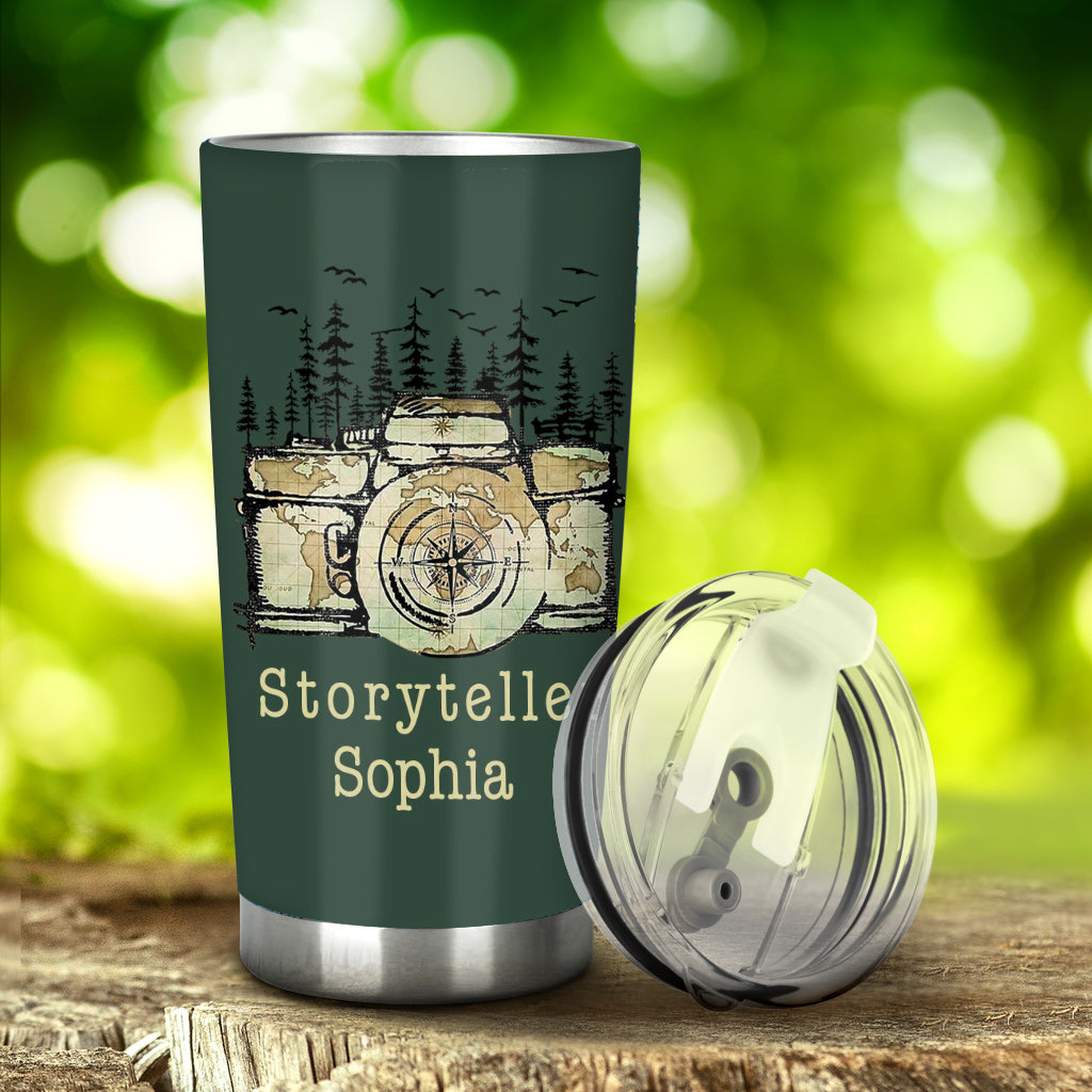 Storyteller - Personalized Photography Tumbler