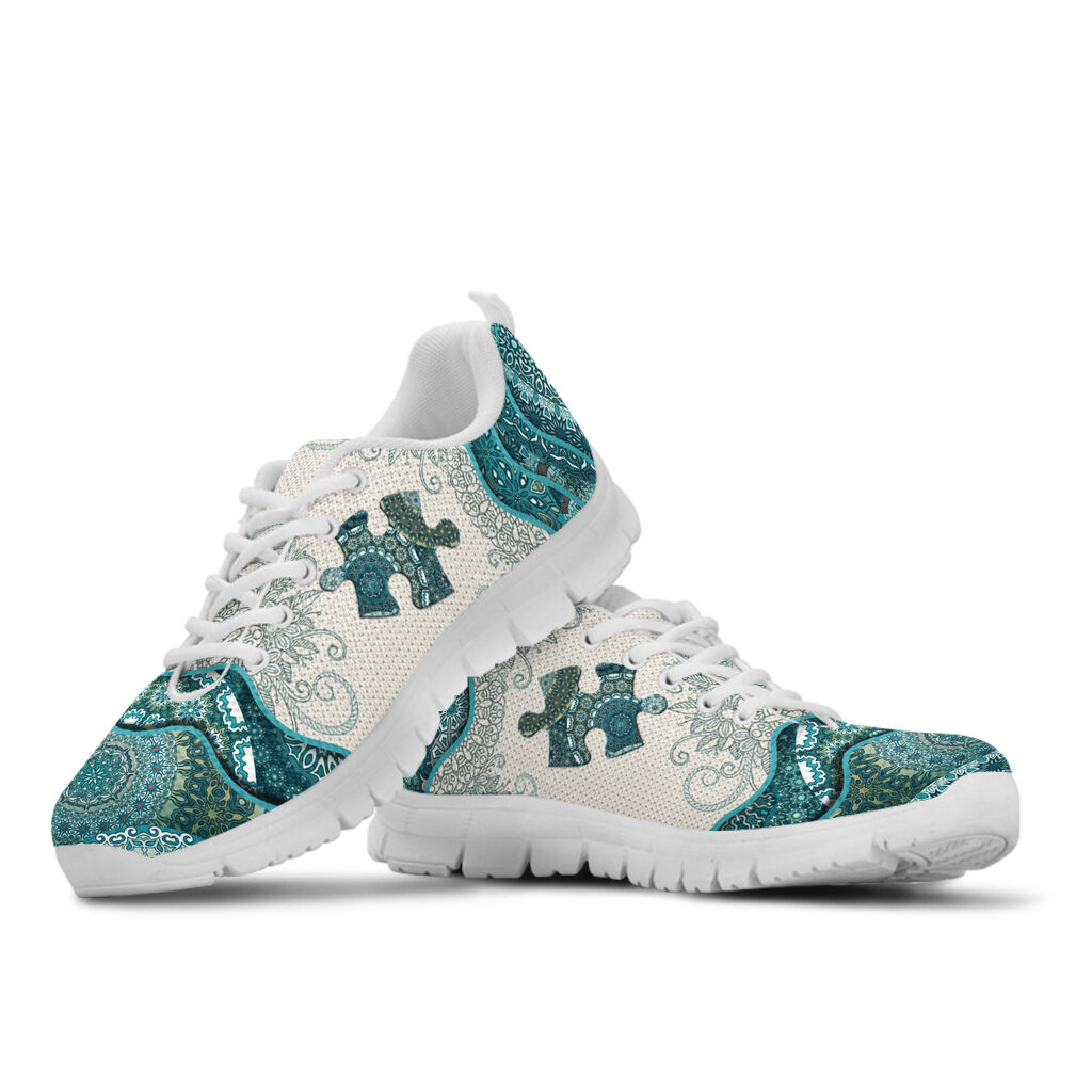 Mandala Sneaker Autism Awareness Sneakers 0622