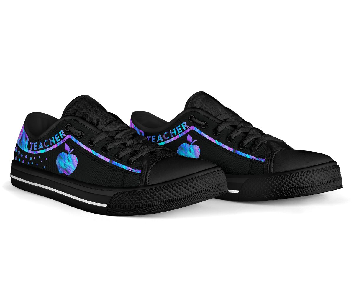 Love Teaching Teacher Low Top Shoes 0622