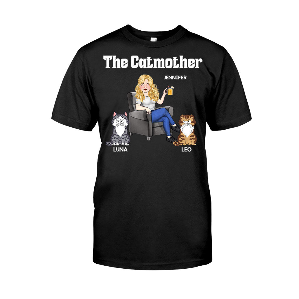 The Catmother - Personalized Cat T-shirt And Hoodie