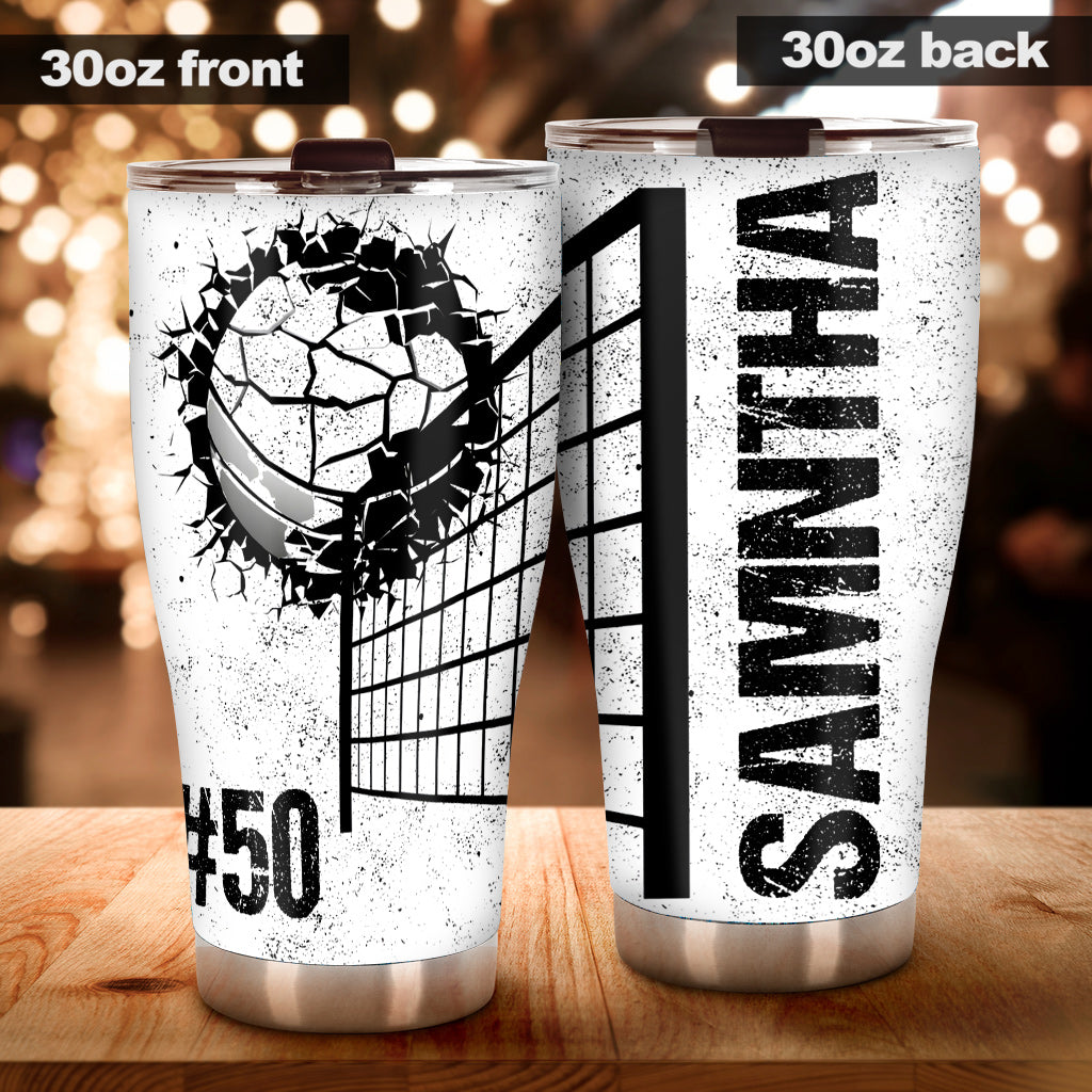 Volleyball Net - Personalized Volleyball Tumbler