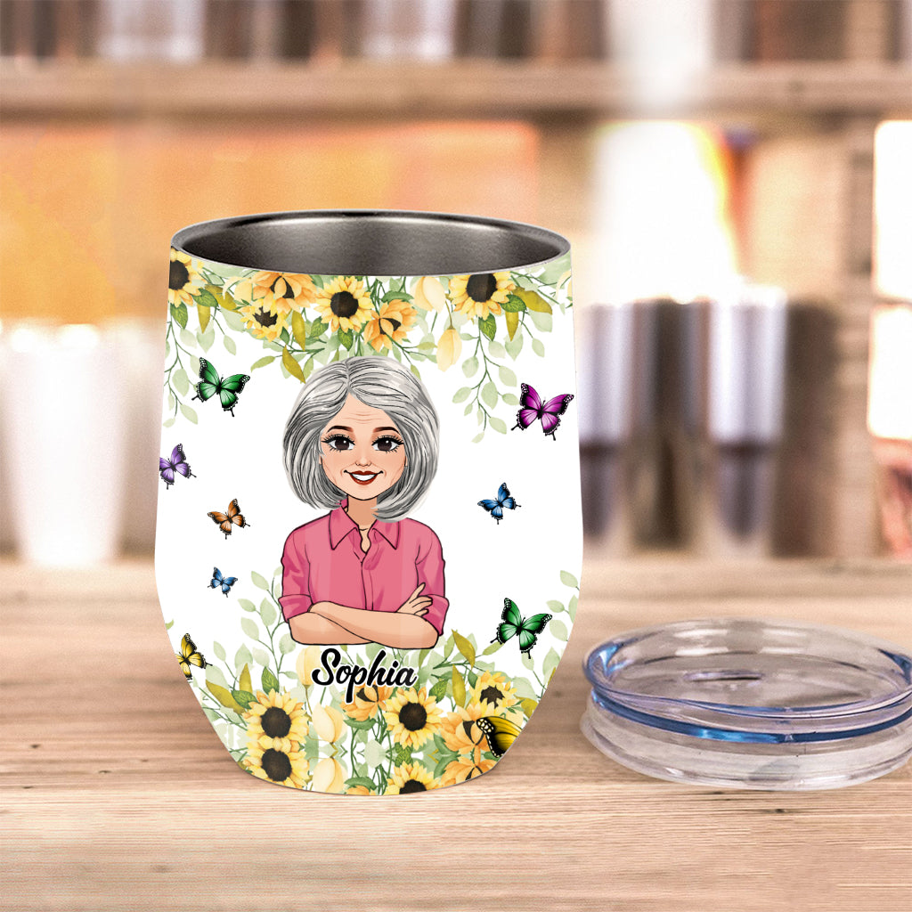 We Will Miss You - Personalized Retired Wine Tumbler