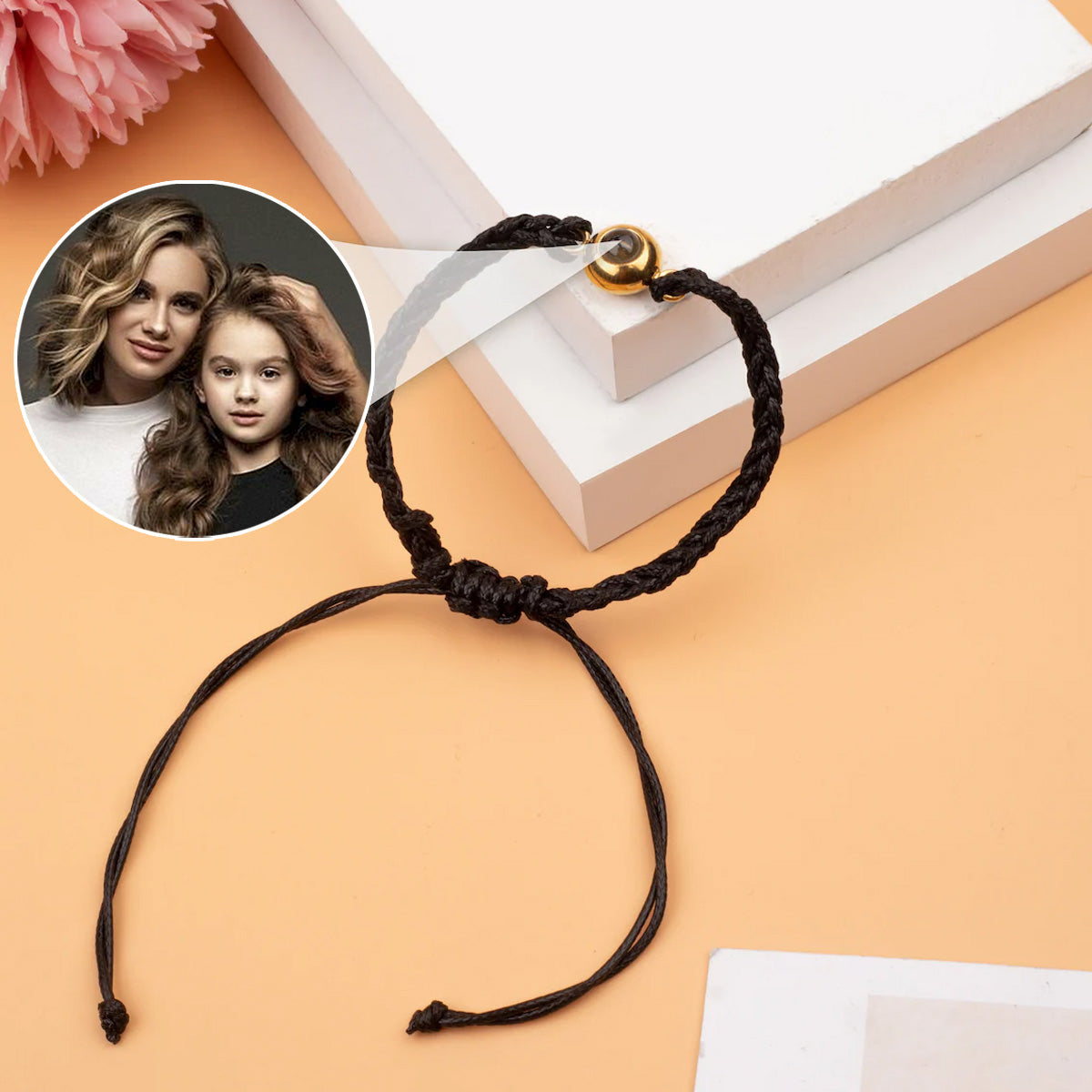Love My Daughter - Personalized Daughter Projection Bracelet