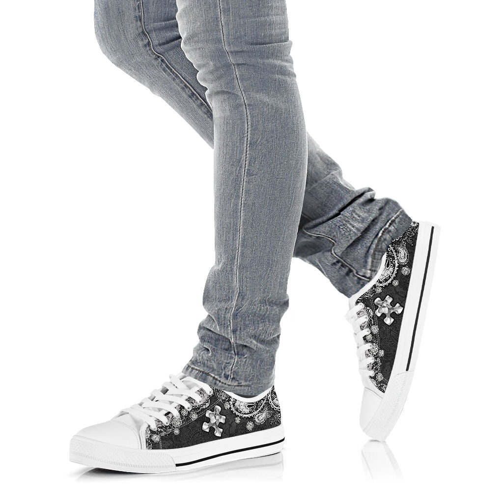 Puzzle Piece Autism Awareness Low Top Shoes 0622