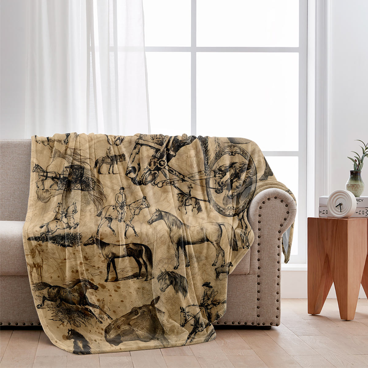 Love Horses - Horse Blanket