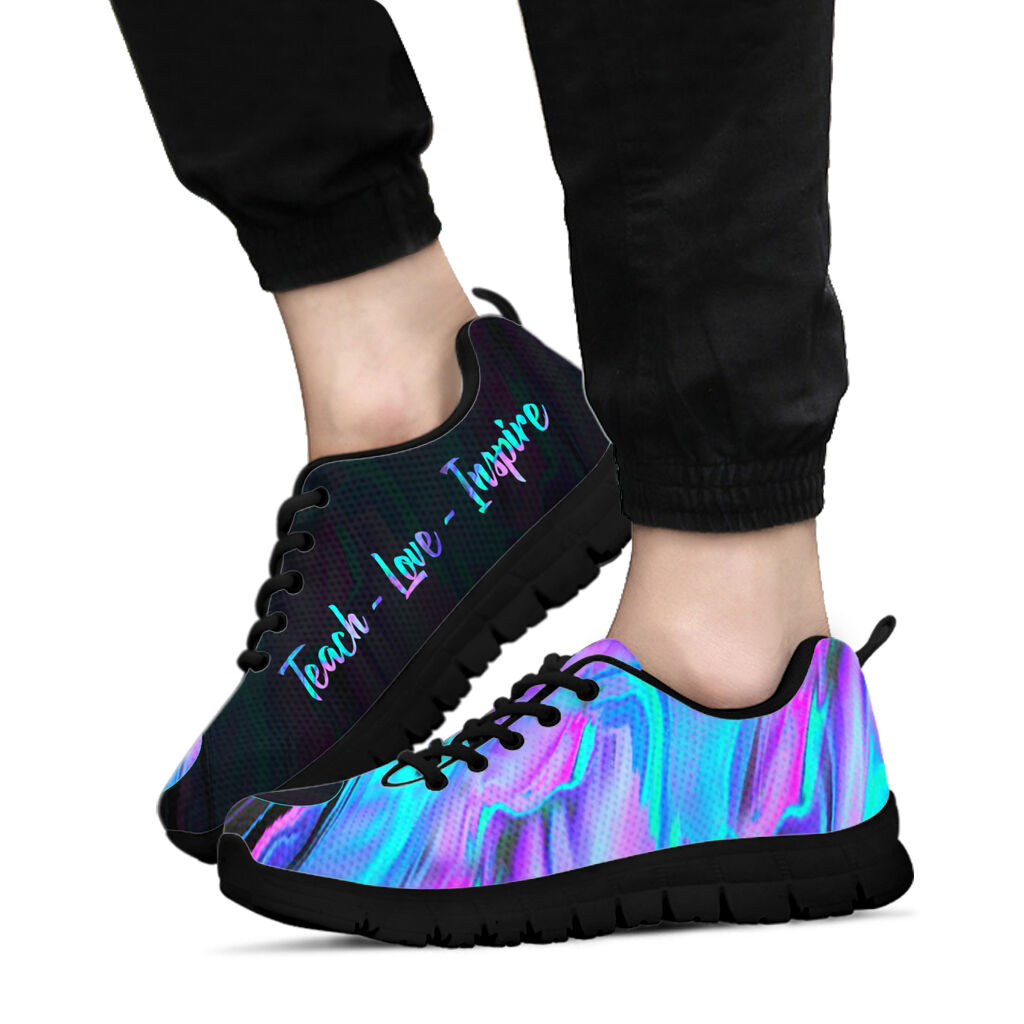 Teach Love Inspire Teacher Sneakers 0622