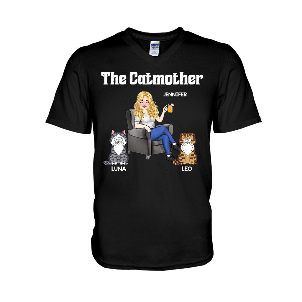 The Catmother - Personalized Cat T-shirt And Hoodie