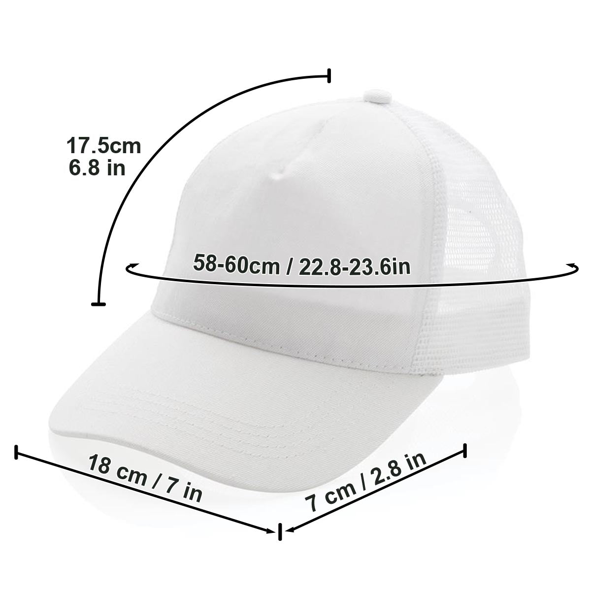 My Lucky Golf Cap - Personalized Golf Trucker Hat