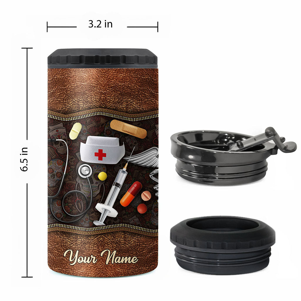 Nurse Life - Personalized Nurse Can Cooler