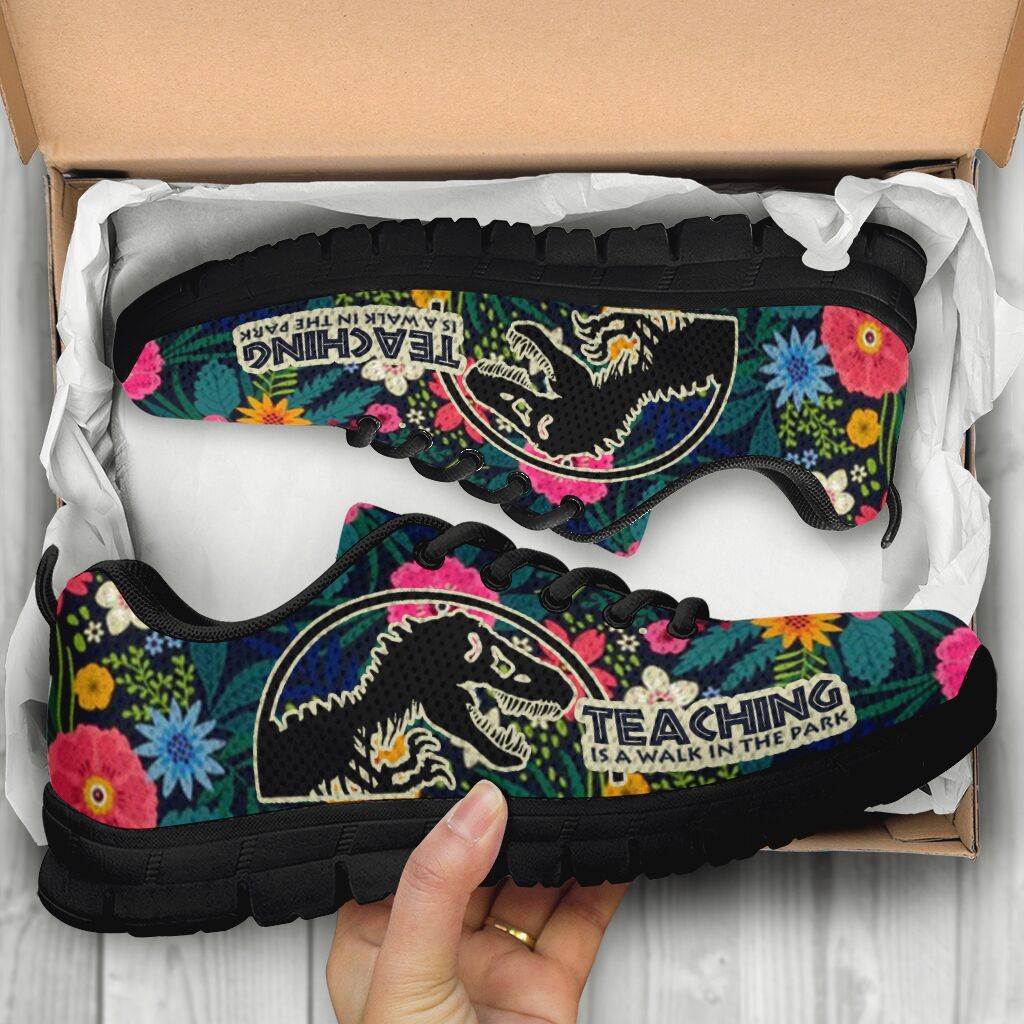 Teaching Is A Walk In The Park Teacher Sneakers 0622