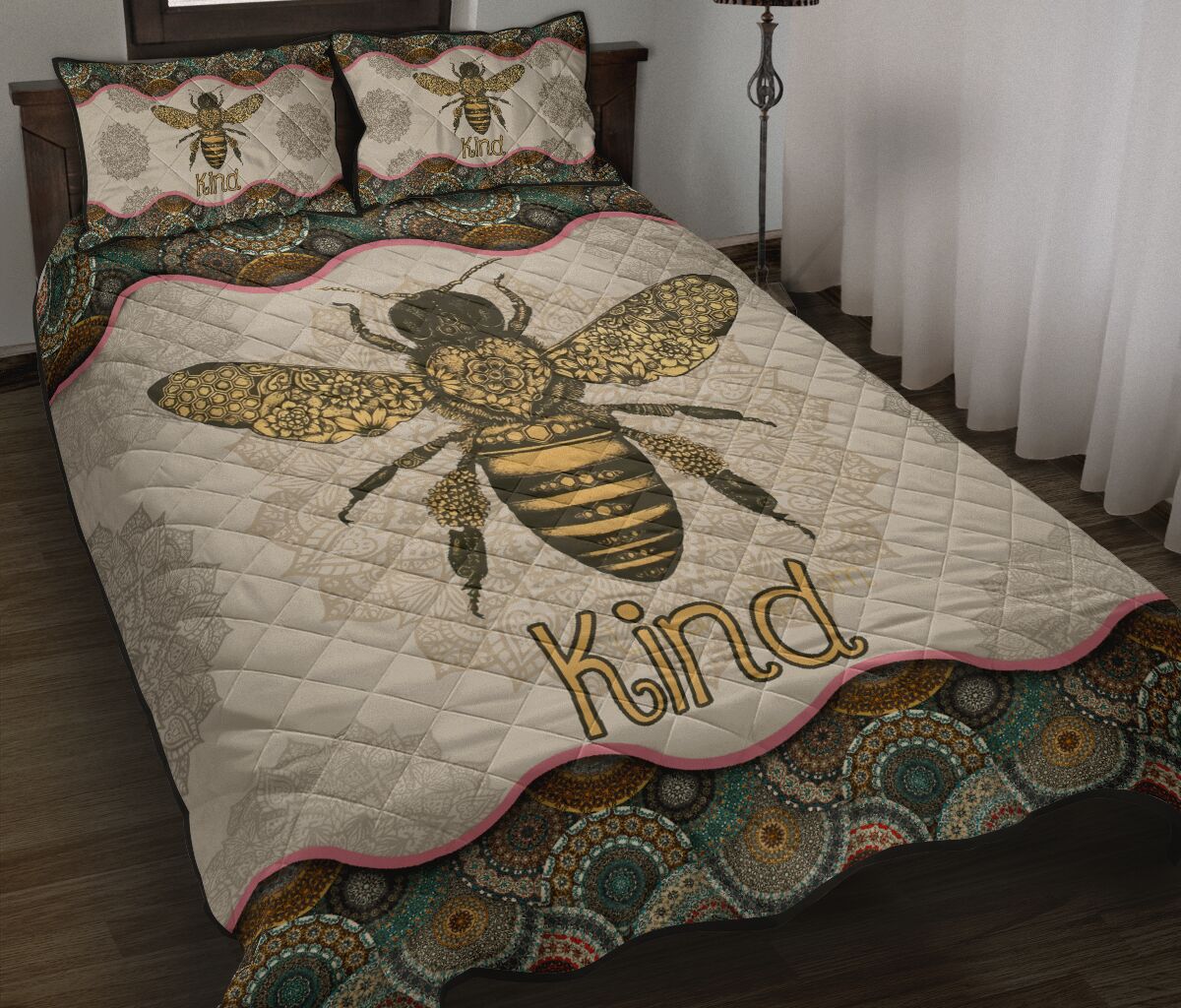 Be Kind Teacher Quilt Set 0622
