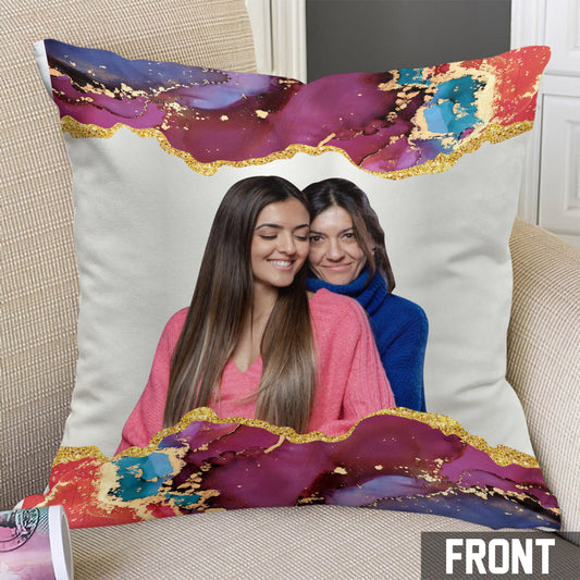 You Have Me Mom - Personalized Mother Throw Pillow