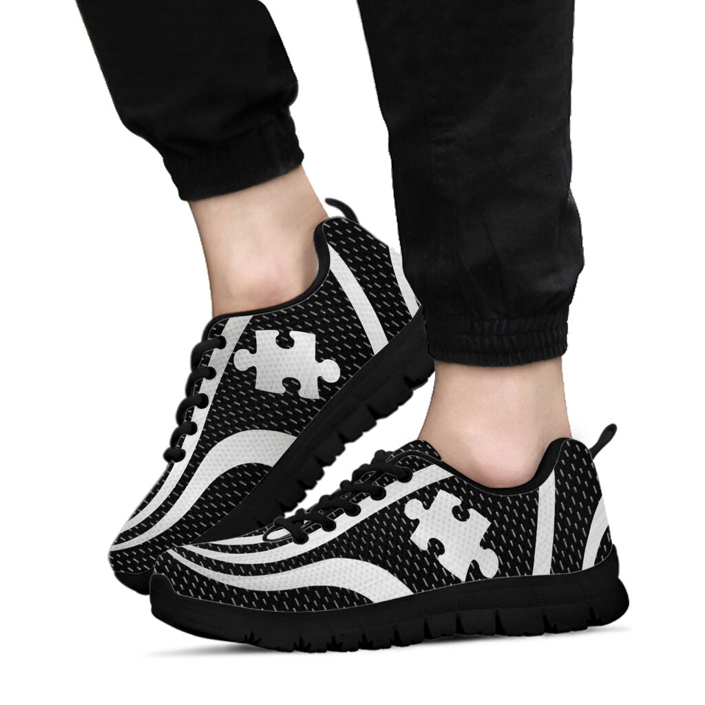 Puzzle Pieces Autism Awareness Sneakers 0622