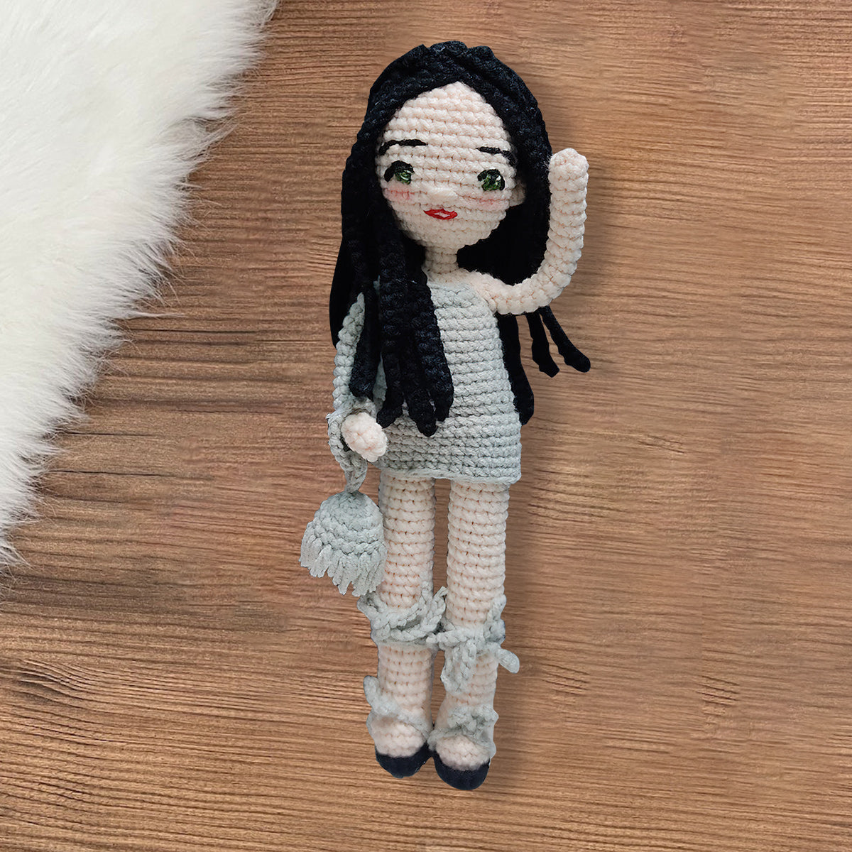 Your Doll - Personalized Step Mom Hand Knitted Doll