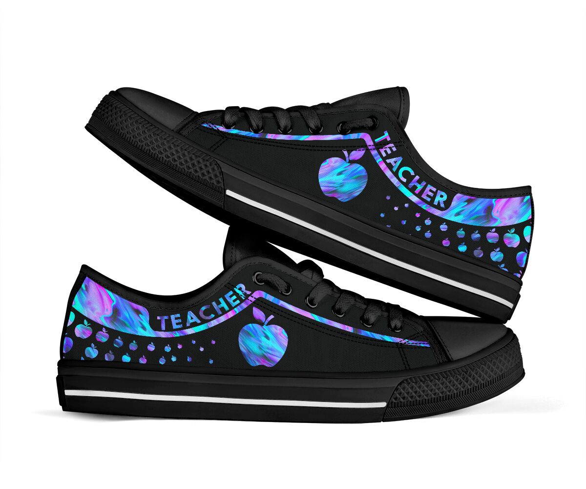 Love Teaching Teacher Low Top Shoes 0622