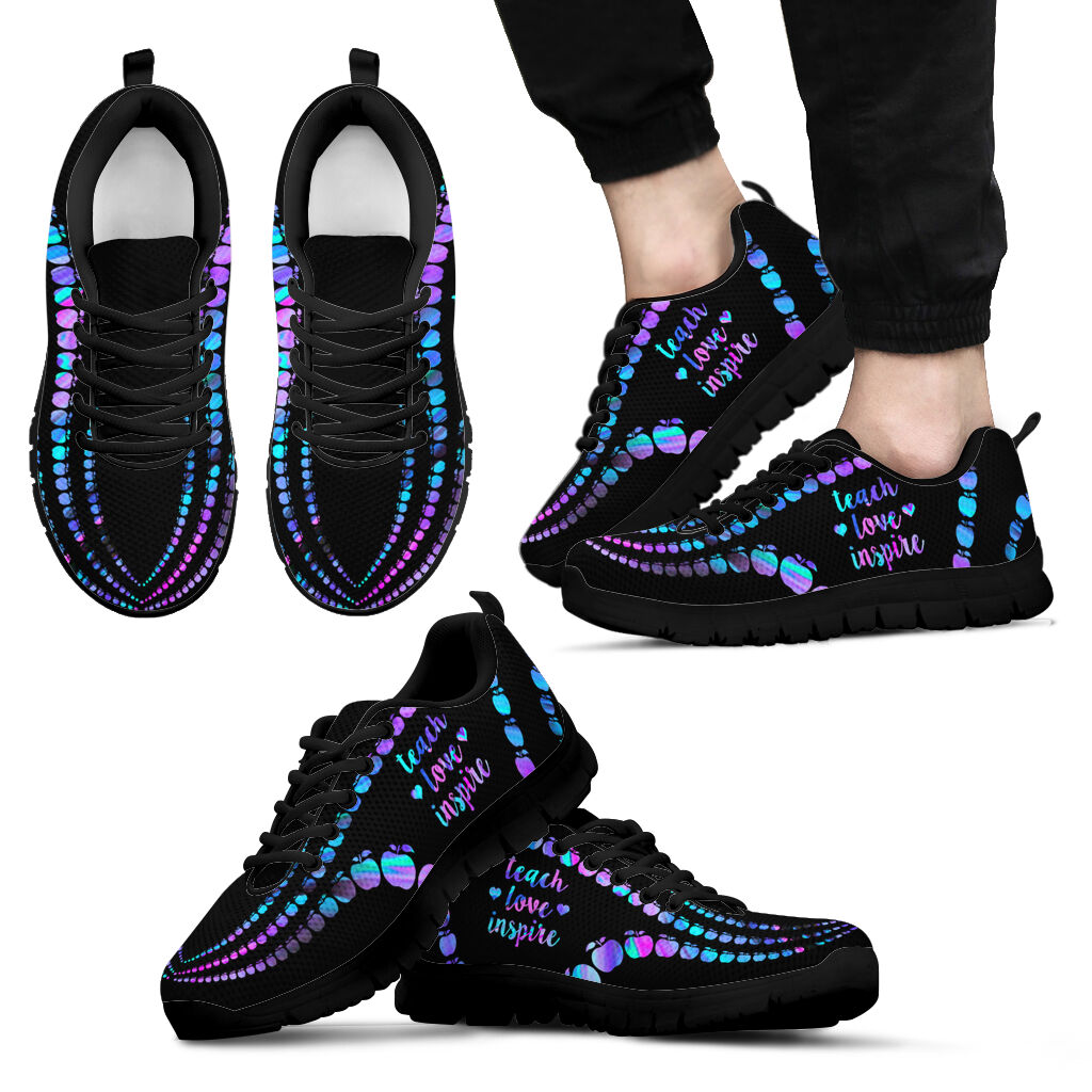 Teach Love Inspire Teacher Sneakers 0622