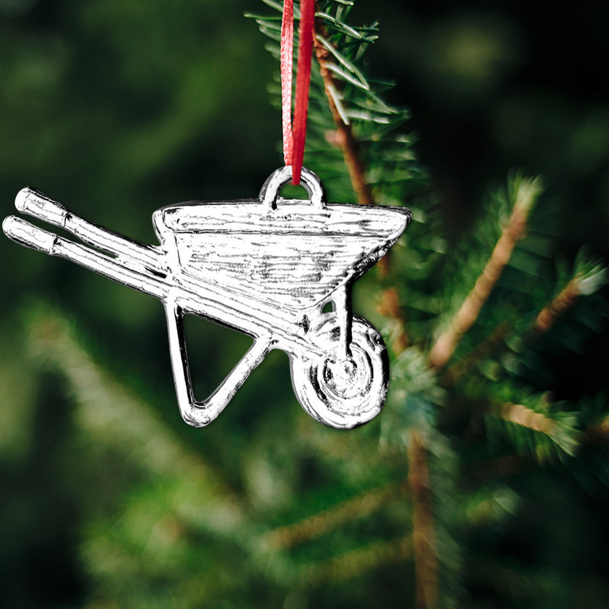 Gardening Equipment - Personalized Gardening Shaped Aluminium Ornament (Print On Both Side)