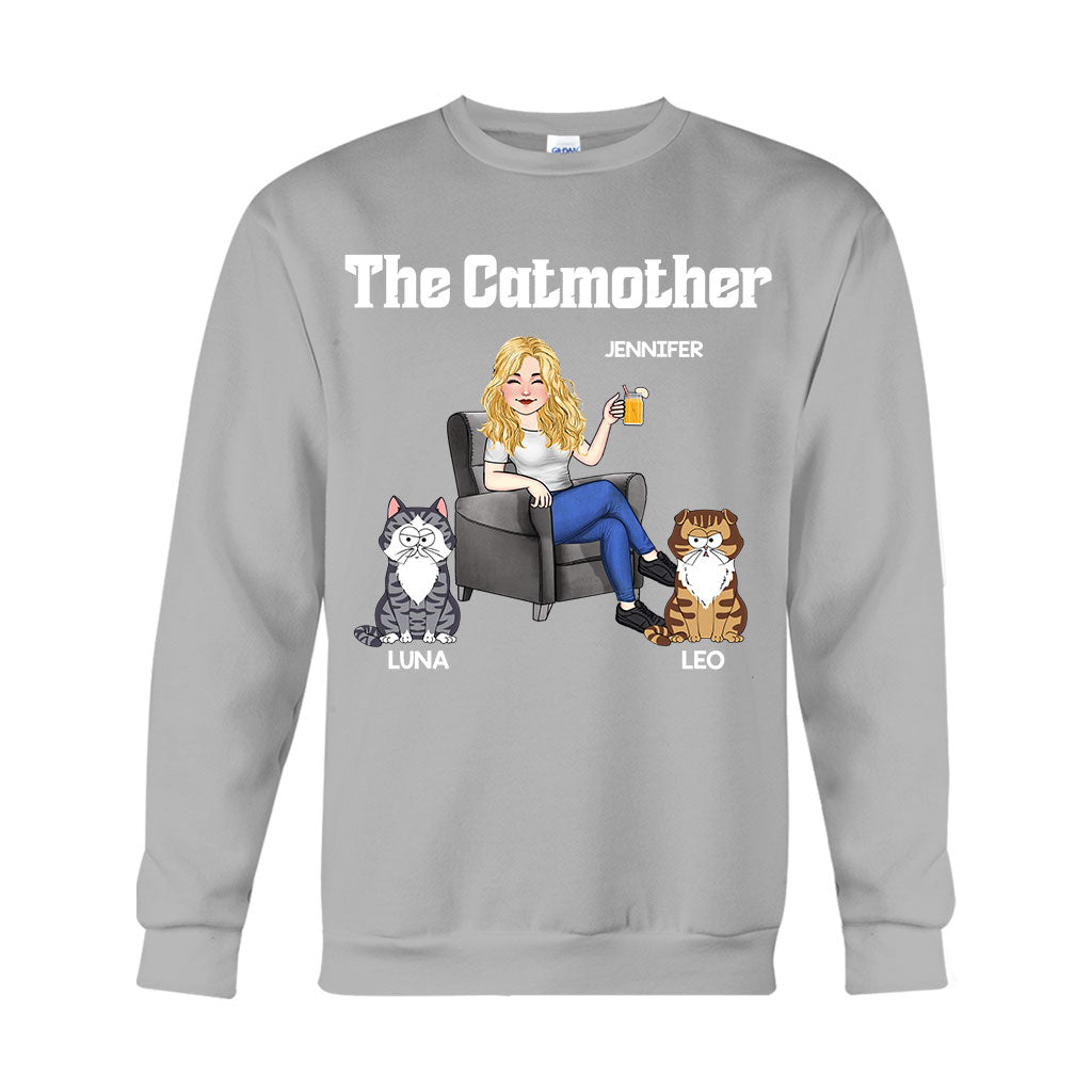 The Catmother - Personalized Cat T-shirt And Hoodie