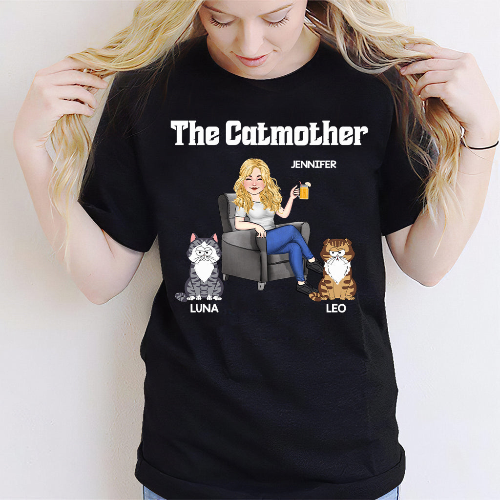 The Catmother - Personalized Cat T-shirt And Hoodie