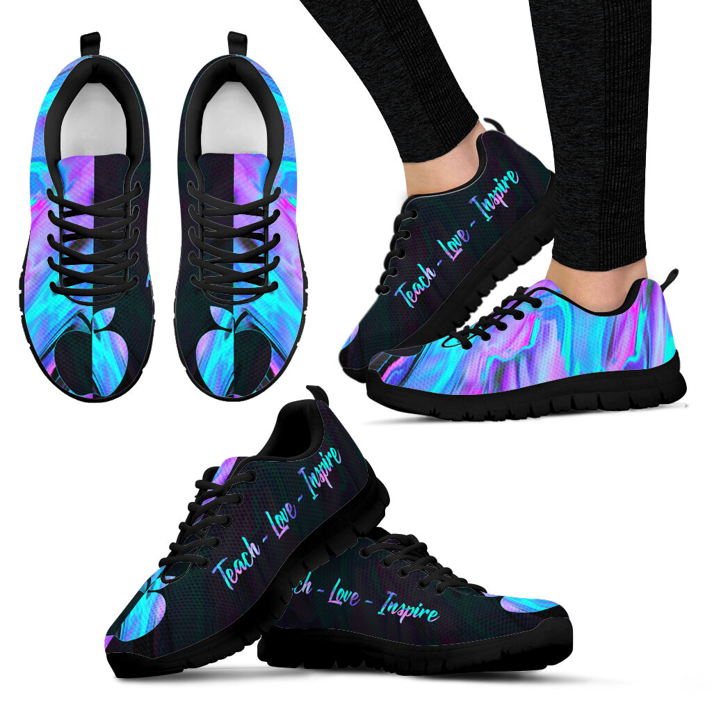 Teach Love Inspire Teacher Sneakers 0622