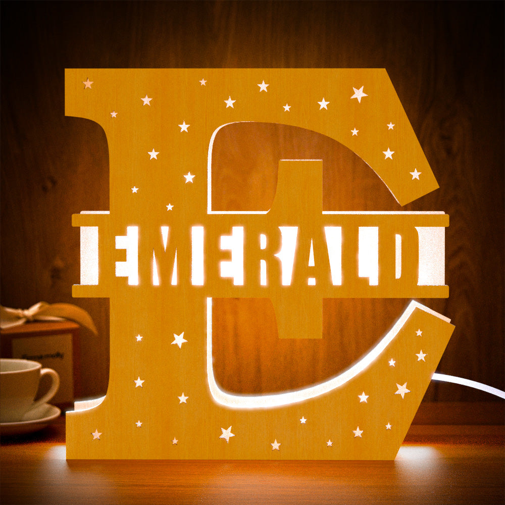 Any Name Letter - Personalized Name Letter Lamp
